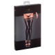 Чулки с мокрым эффектом Noir Handmade F135 Powerwetlook stockings, L, без мысков