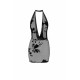 Сукня Noir Handmade F313 Mythos mini flocked mesh dress with jewelry rhinestone chain - S