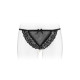 Трусики-стринги с жемчужной ниткой Fashion Secret KATIA Black