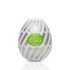Мастурбатор-яйцо Tenga Egg Brush с рельефом в виде крупной щетины
