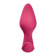 Анальна пробка Fun Factory BOOTIE FEM Raspberry, у вигляді бутона, діаметр 2,9 см, тонкий обмежувач