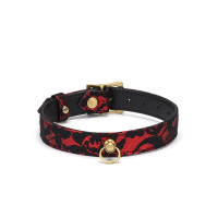Чокер с кольцом для поводка Liebe Seele Victorian Garden Choker