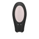 Смарт-вібратор для пар Satisfyer Double Joy Black із широким кліторальним стимулятором