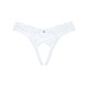 Кружевные танга Obsessive Heavenlly crotchless thong  XL/2XL, с доступом