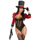 Костюм циркачки Leg Avenue Ravishing Ringmaster Bodysuit XS