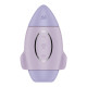 Вакуумный стимулятор с вибрацией Satisfyer Mission Control Violet, 2 независимых мотора