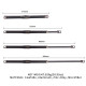 Фиксатор-распорка LOCKINK Adjustable Spreader Bar Set - Black