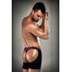 Распродажа!!! Мужские шорты с фиолотовым гульфиком Passion 009 THONG violet L/XL