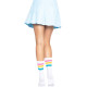 Носки женские в полоску Leg Avenue Pride crew socks Pansexual, 37–43 размер