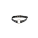Чокер из экокожи Bijoux Indiscrets Maze – Single Choker Black 