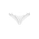 Трусики Obsessive Arrowel White crotchless thong S/M
