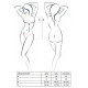 Боди Passion MELANIA BODY XXL/XXXL, black