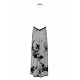 Сукня Noir Handmade F312 Divinity long flocked mesh dress with open back - XL