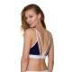 Спортивный топ с двойными бретелями Passion PS007 TOP M, navy blue