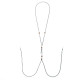 Украшение для сосков Art of Sex - Nipple Clamps Arrow, цвет гранатовый