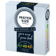 Набор презервативов Mister Size - pure feel - 47–49–53 (3 condoms), 3 размера, толщина 0,05 мм
