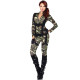 Эротический костюм десантницы Leg Avenue Pretty Paratrooper L, комбинезон, портупея