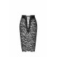 Юбка Noir Handmade F302 Ambivalence lace up midi skirt - M