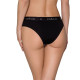 Трусики-слипы из хлопка с эластаном Passion PS004 PANTIES M, black
