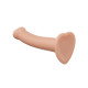 Насадка для страпона Strap-On-Me Dual Density Dildo Flesh M, диаметр 3,3см, двухслойная, гибкая