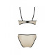 Комплект Passion LORINA SET, S/M, beige, бюстгальтер и трусики