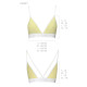 Спортивный топ с двойными бретелями Passion PS007 TOP S, yellow