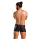 Мужские кожаные боксеры с заклепками Passion 048 SHORT DAVID L/XL Black