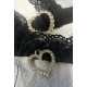 Комплект Passion BELISSANA SET black XL