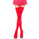 Плотные непрозрачные чулки Leg Avenue Opaque Nylon Thigh Highs Red, one size