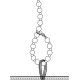 Комбинезон Noir Handmade F298 Libido Deep-V catsuit with collar and pearl chain - M