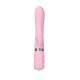 Роскошный кролик с ротацией и вибрацией Pillow Talk Lively, Pink, кристалл Сваровски, тройной отрост
