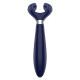 Вибратор для пар Satisfyer Endless Fun Blue, три мотора, многофункциональный
