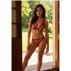 Комплект Passion BELISSANA SET burgundy XL
