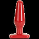 Анальная пробка Doc Johnson Red Boy - Medium 5.5 Inch, макс. диаметр 4см
