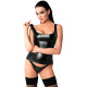 Топ Noir Handmade F346 Powerwetlook top - S