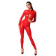 Комбинезон Noir Handmade F353 Red powerwetlook overall - 3XL