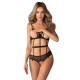Боді Obsessive Euridia crotchless teddy XL/2XL