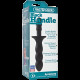 Держатель-рукоять Doc Johnson с креплением Vac-U-Lock - Black Handle для игрушек