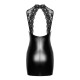 Сукня Noir Handmade F343 Powerwetlook and lace mini skirt - 3XL