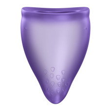 Менструальная чаша Fun Factory FUN CUP SIZE B Black Currant, многоразовая, диаметр 4,3 см, объем 30 мл