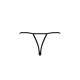 Трусики кружевные с доступом Passion Exclusive VIOLANTE THONG XXL/XXXL, black