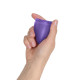 Менструальная чаша Fun Factory FUN CUP SIZE A Black Currant, многоразовая, диаметр 4 см, объем 20 мл