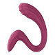 Вагинально-клиторальный вибратор Satisfyer G for Goddess 3 Wine Red (мятая упаковка!!!)