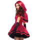 Эротический костюм Красной шапочки Leg Avenue Gothic Red Riding Hood L, платье, накидка