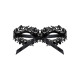 Кружевная маска Obsessive A710 mask, единый размер, черная