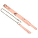 Ошейник с поводком Liebe Seele Dark Candy Pink Collar with Leash