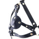 Сбруя со страпоном LOCKINK SEVANDA Queen Sheba Set with Golden Dildo