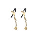 Зажимы для сосков Liebe Seele Hollow Heart Nipple Clamps Gold