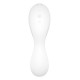 Вакуумный смарт-стимулятор с вибрацией Satisfyer Curvy Trinity 5 (White) (мятая упаковка!!!)