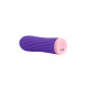 Віброкуля S Pleasures Bullets Twist & Shout Purple, фіолетова, ребриста поверхня, 10 режимів